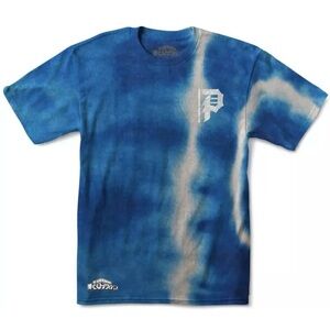 Primitive Men’s Flashfreeze Heatwave Tie Dye T-Shirt Blue & White Size XL NWT